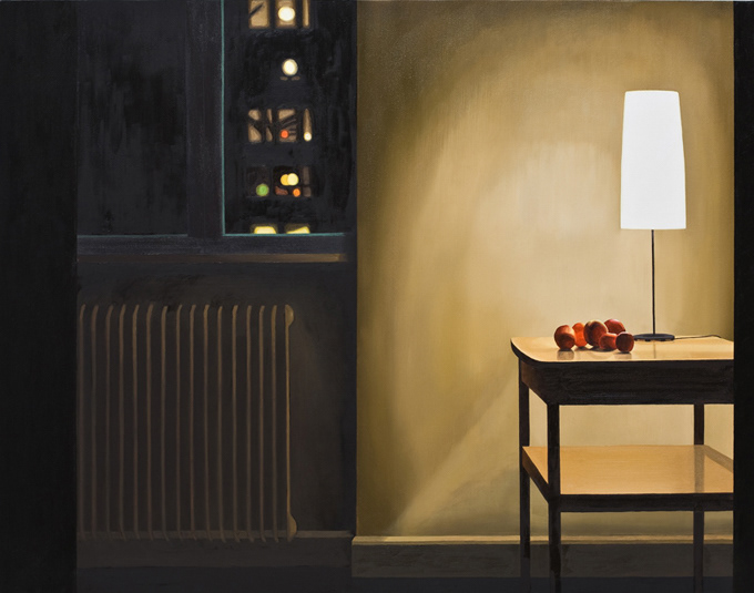 In a room, oil on canvas, 91x116.7cm, 2009