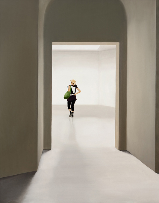 Venic biennale, oil on canvas, 116.7x91cm, 2009