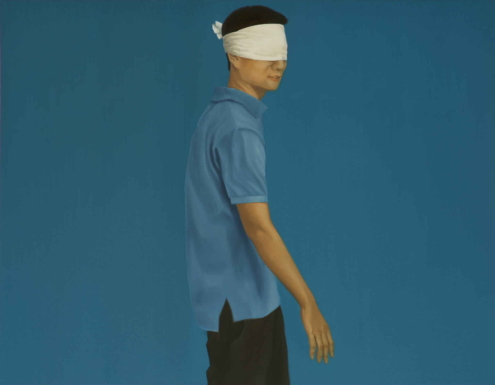 Study 2, oil on linen, 91x116.7cm, 2013