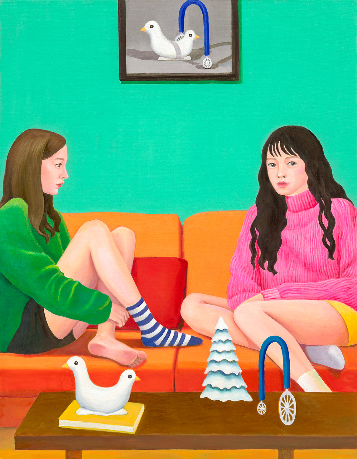 Still lives 4, oil on linen, 116.7x91cm, 2026
