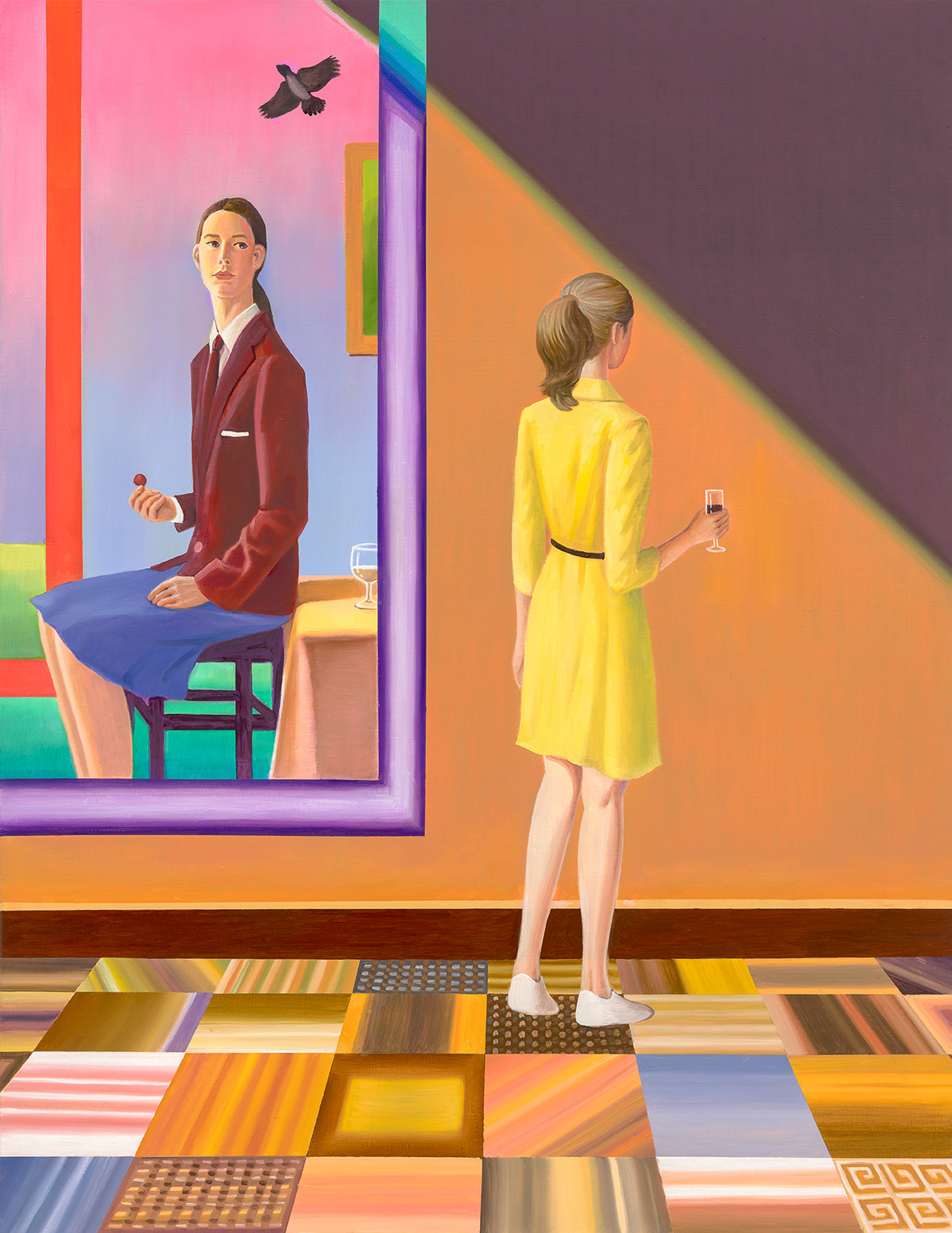 A certain empathy, oil on linen, 145.5x112cm, 2025