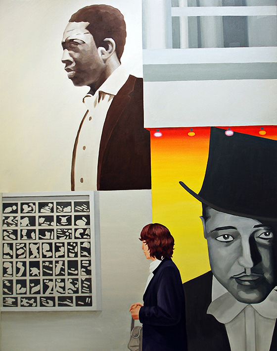 Urbanscape 5, oil on canvas, 116.7x91cm, 2008