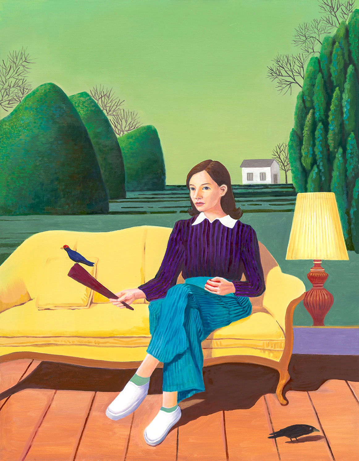Allegory 2, oil on linen, 116.7x91cm, 2025