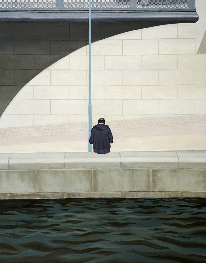 Urbanscape 2, oil on canvas, 90.9x72.7cm, 2007