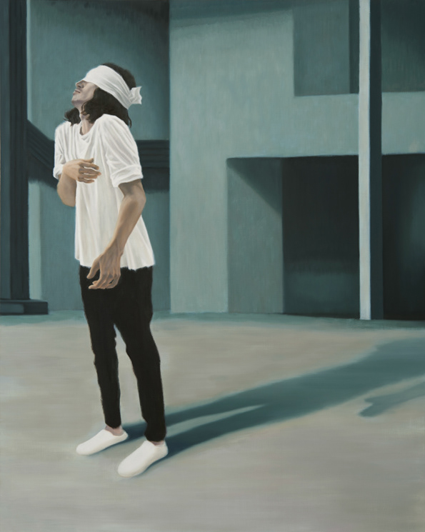 Study 4, oil on linen, 162x130.3cm, 2013