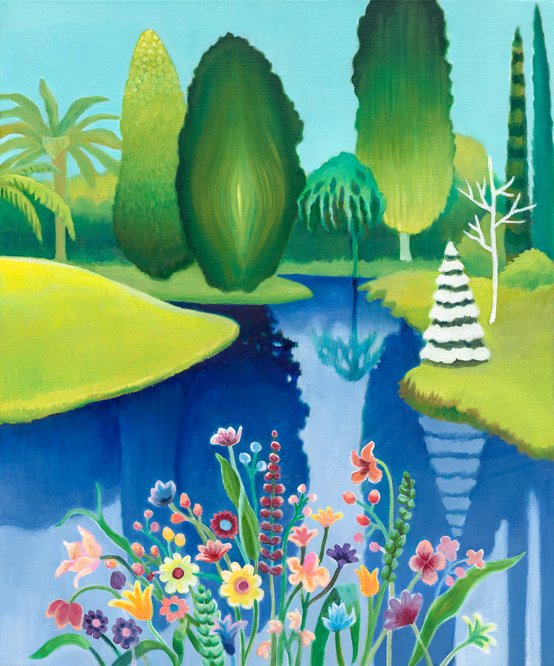 Good days, oil on linen, 72.7x60.6cm, 2025