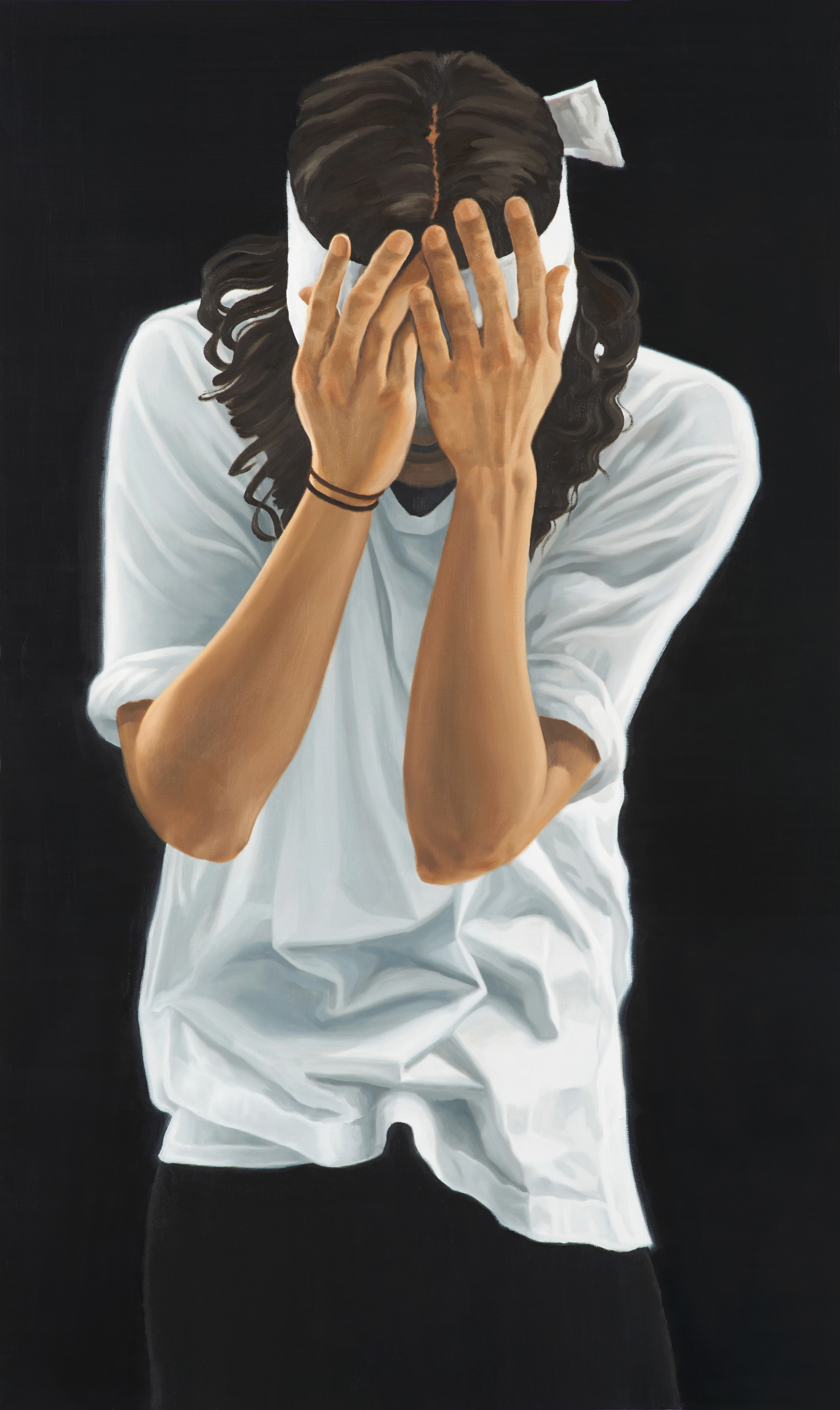 Study 3, oil on linen, 162x97cm, 2013