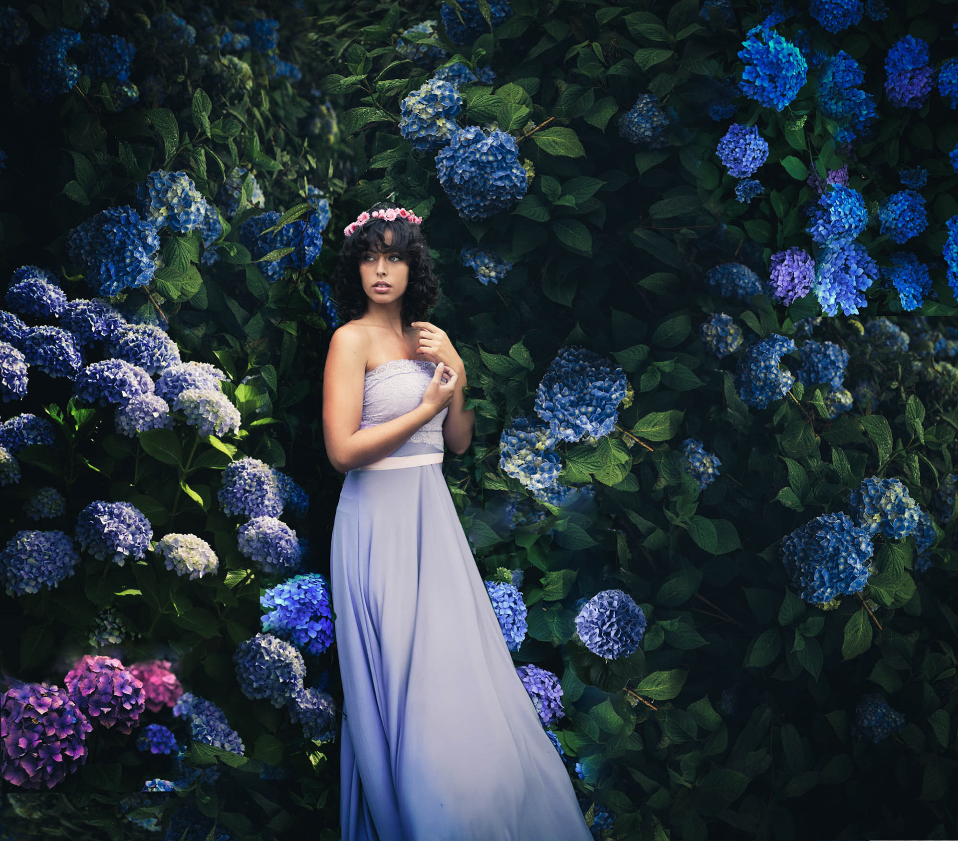blue