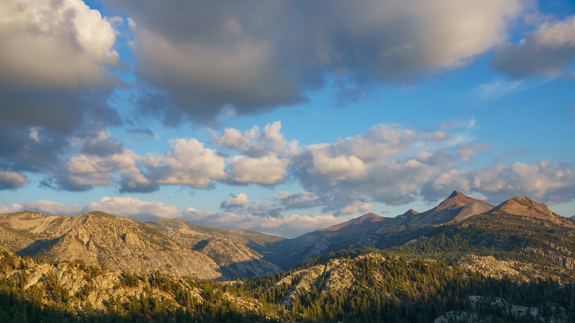 Stanislaus Peak in the golden hour