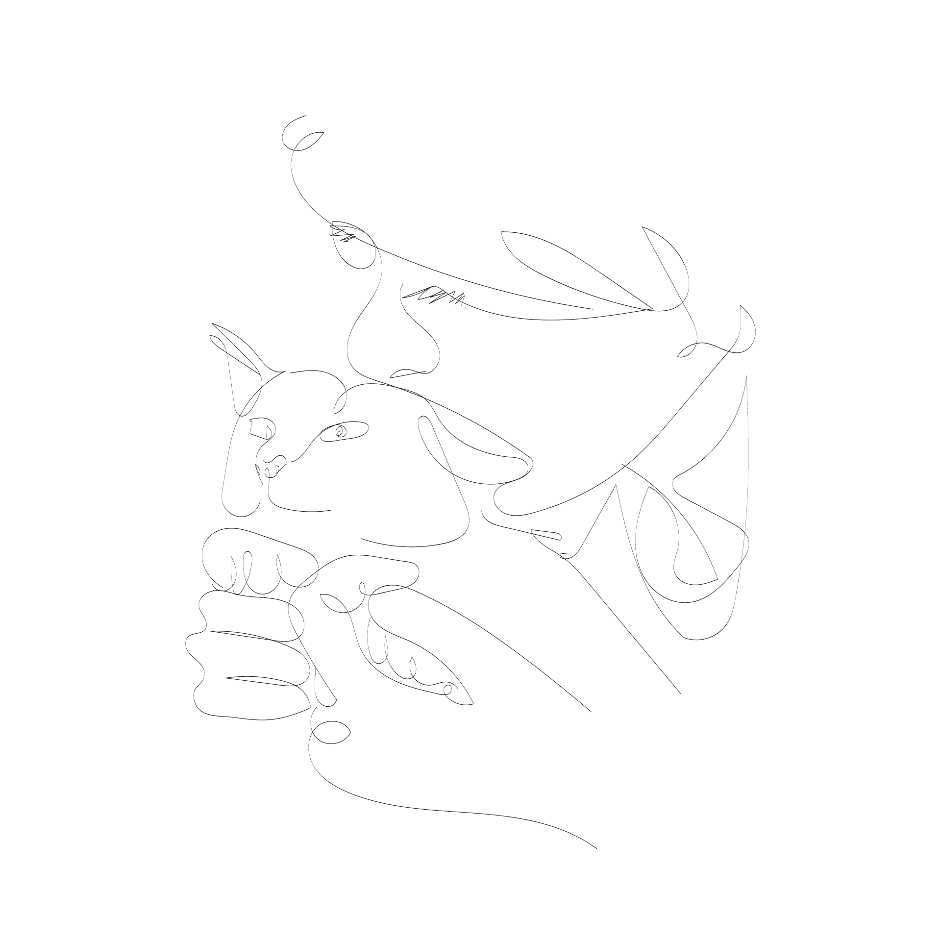 Illustration minimaliste