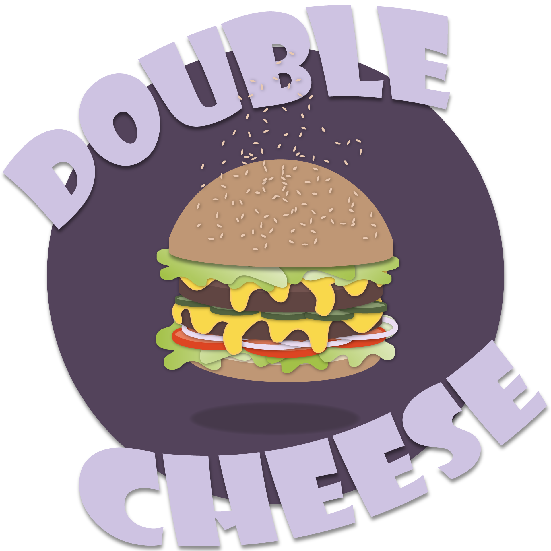 Illustration Double Cheese