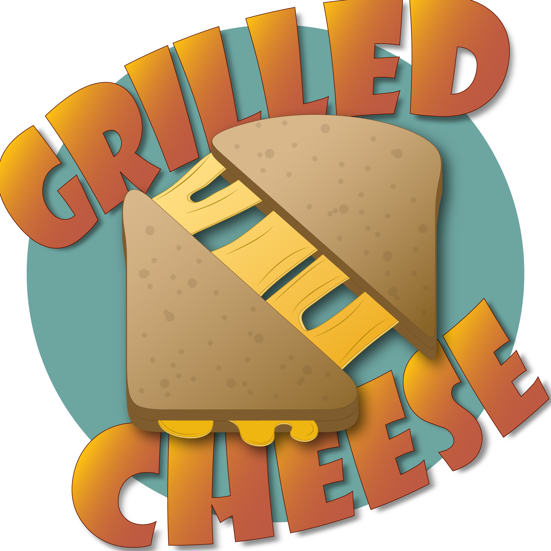 Illustration Grilled Cheese
