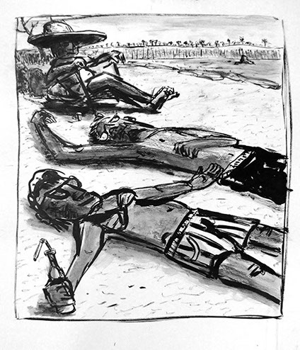 Sunbathers