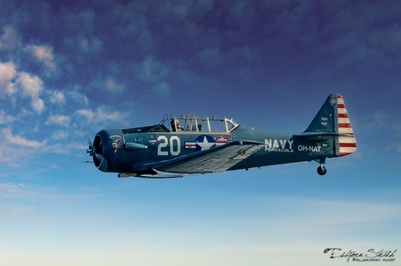  SNJ-3 Texan , Pilot:Petteri Tarma