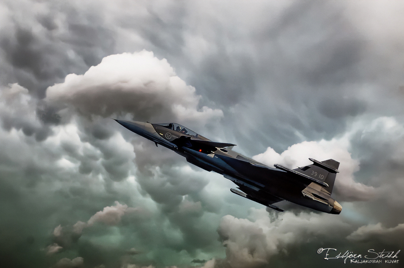 SAAB 39 E "Gripen", Pilot: André Brännström