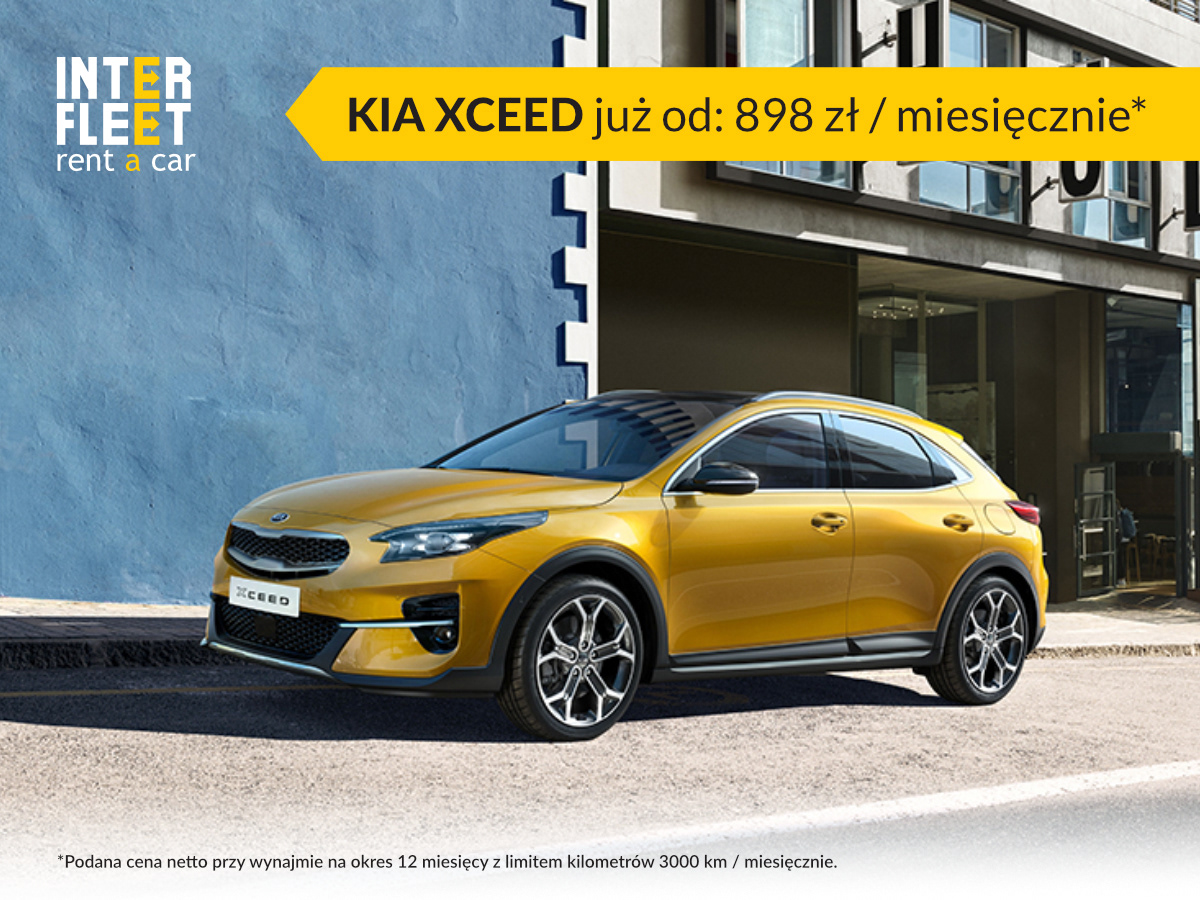 Graphic designed for "Inter Fleet," specializing in car rentals.