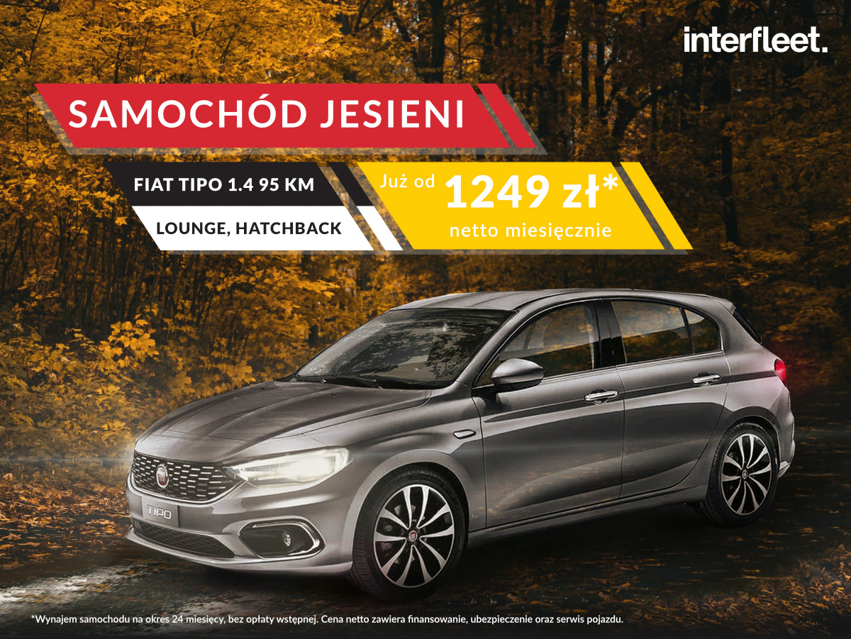 Graphic designed for "Inter Fleet," specializing in car rentals.