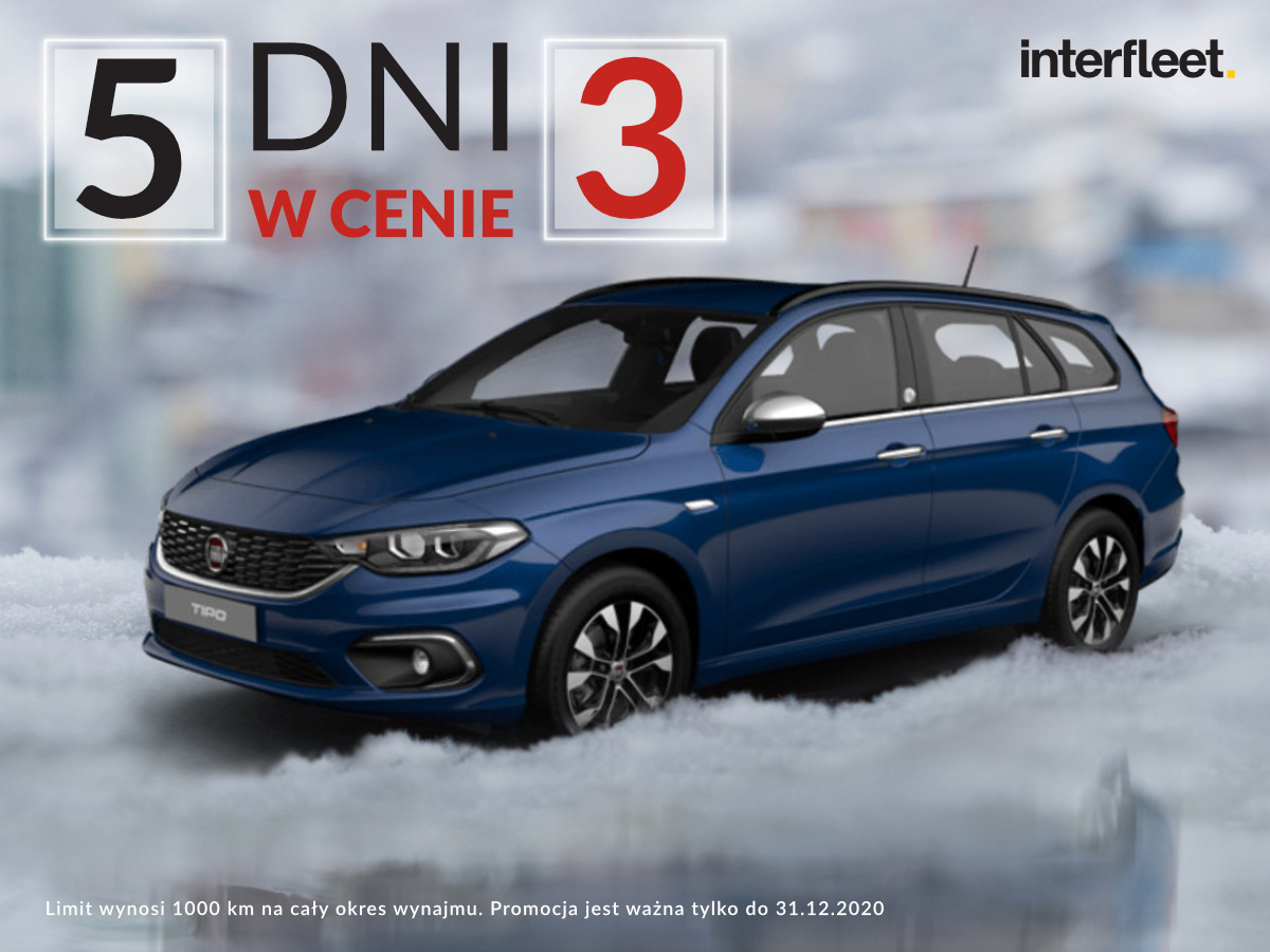 Graphic designed for "Inter Fleet," specializing in car rentals.