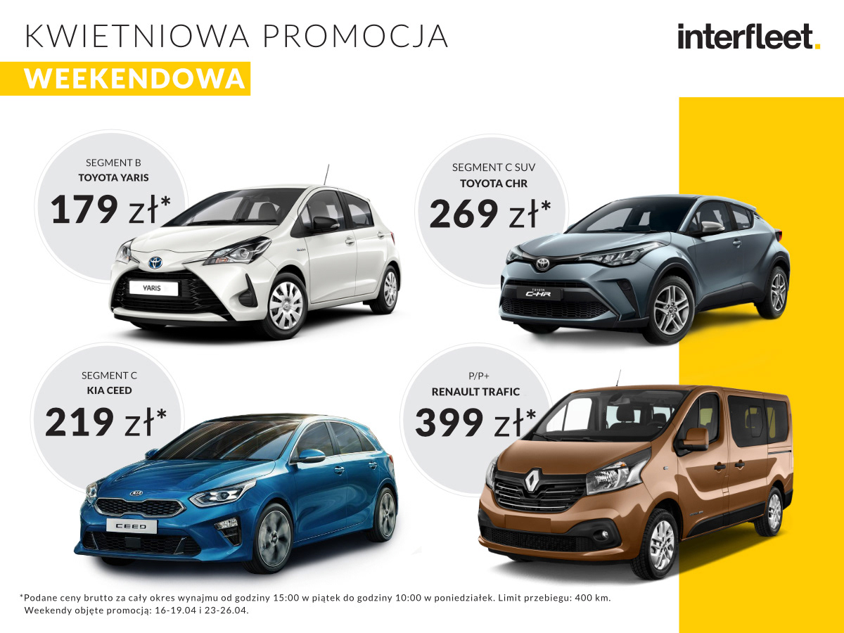 Graphic designed for "Inter Fleet," specializing in car rentals.