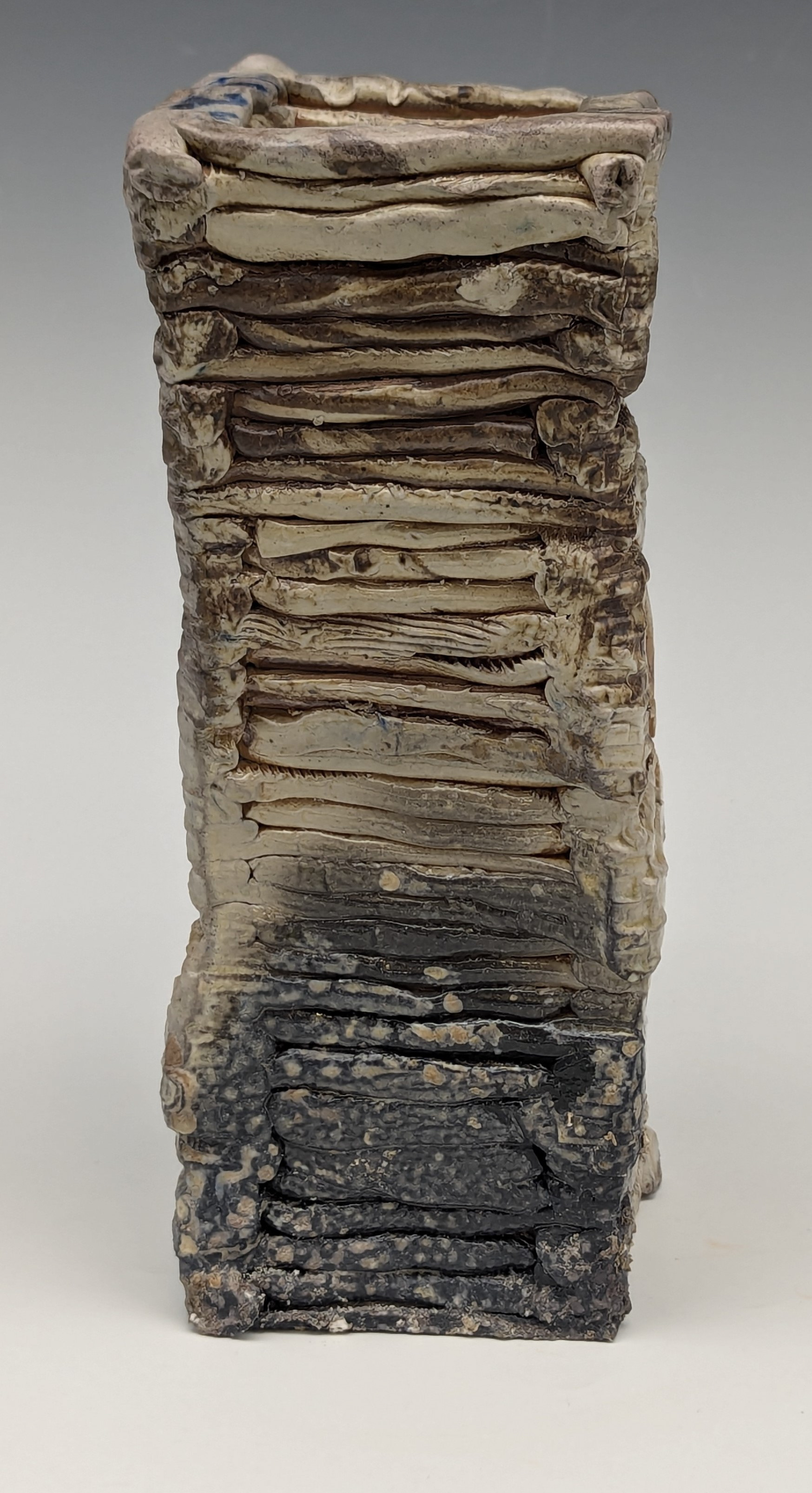 Wood fired Tower, Stone ware, 2024