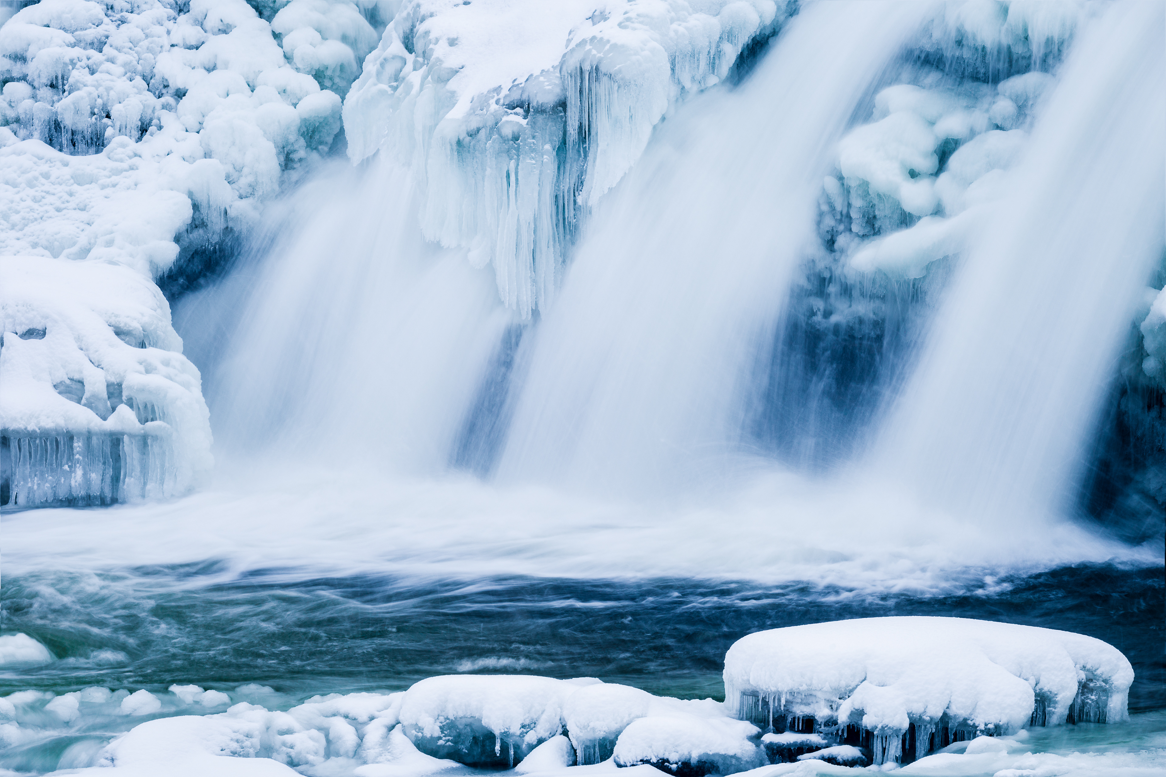 Vinter i Revelfossen