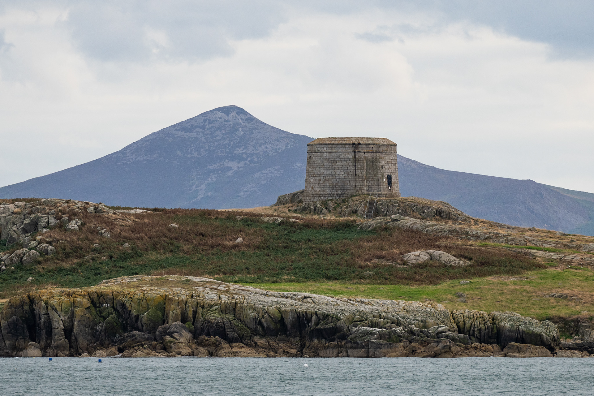 Ireland is scattered with these signal towers, where their keepers would light fires to warn nearby towns of impeding danger