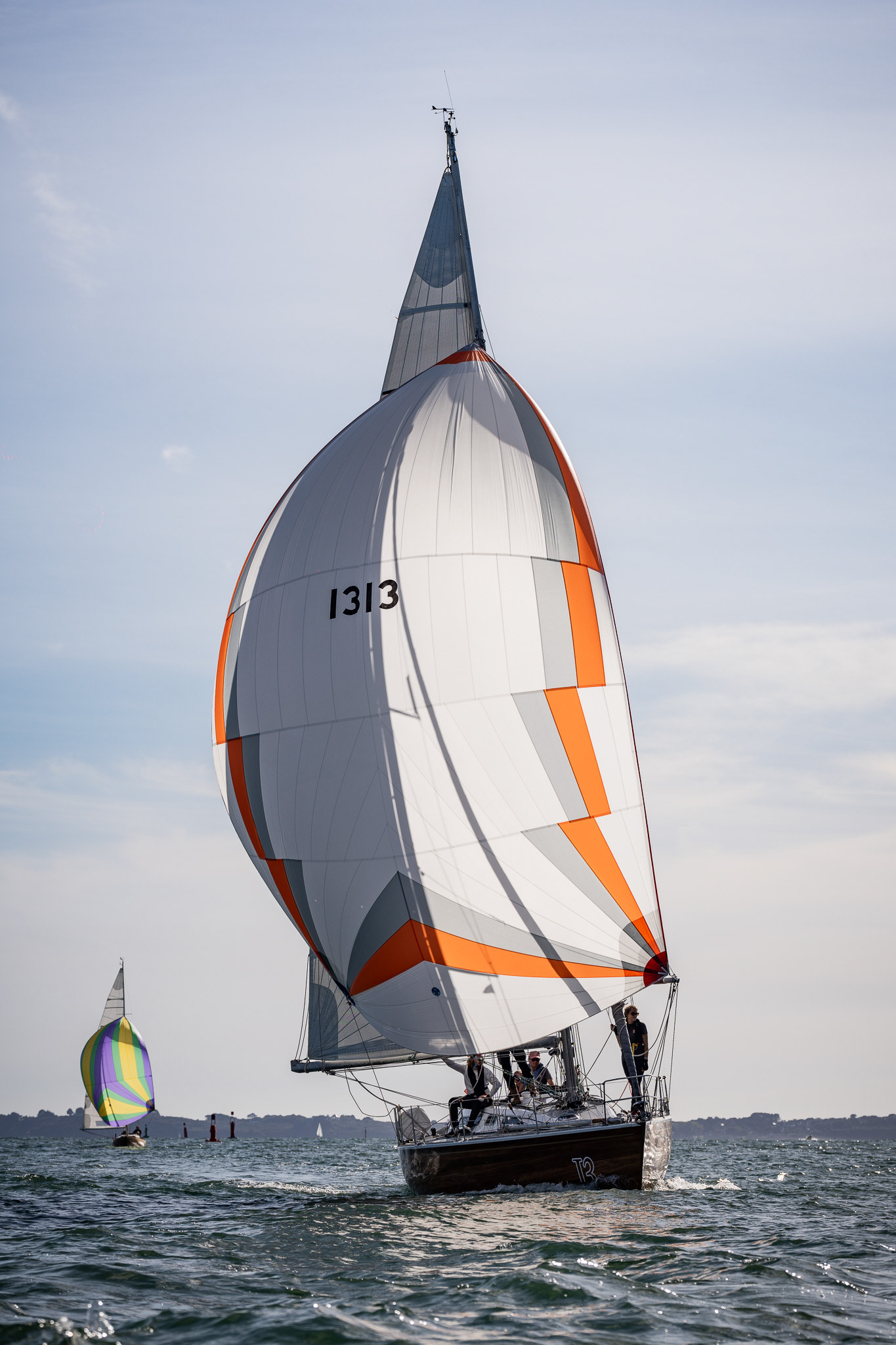 A phenomenal spinnaker run