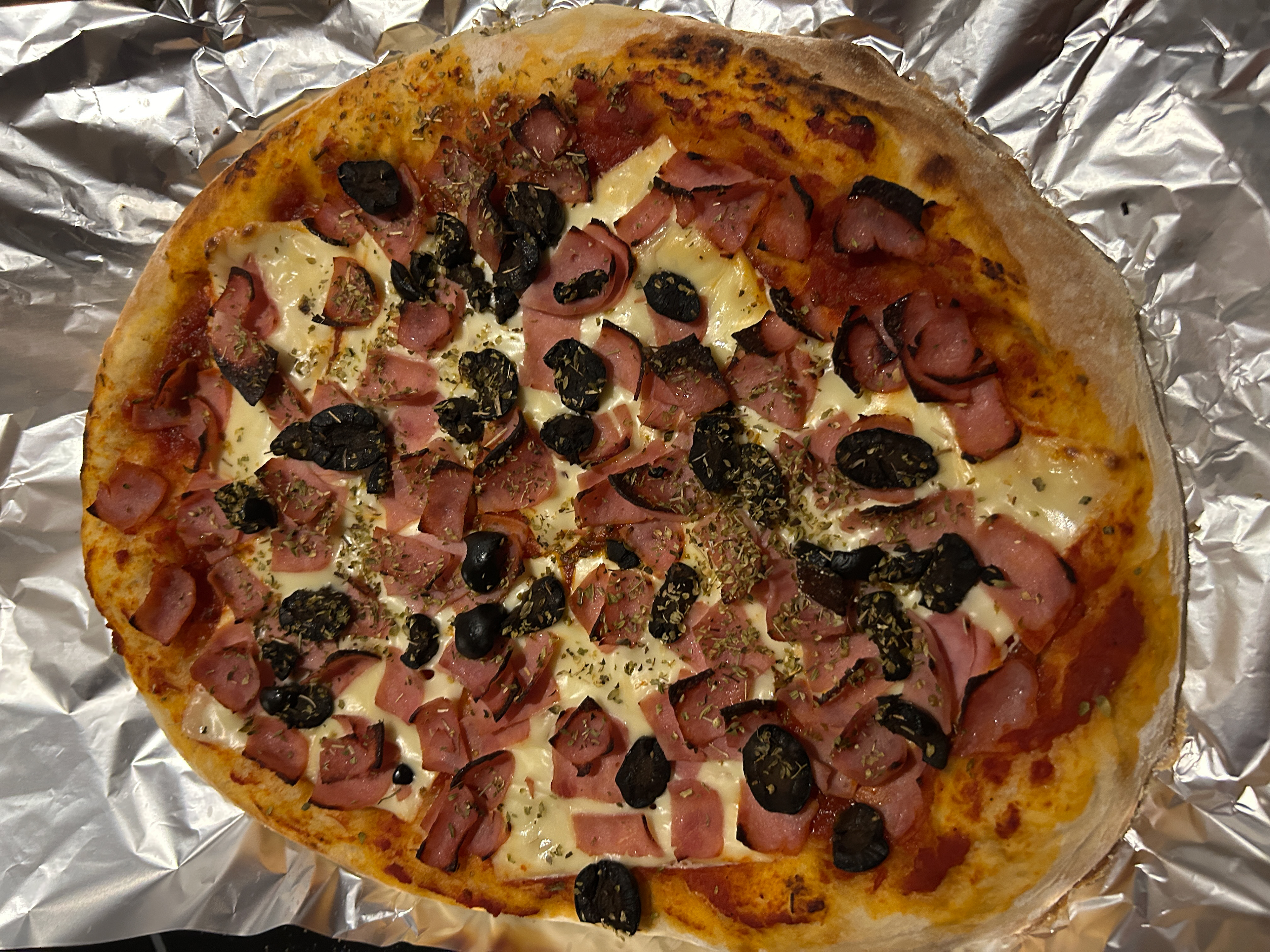 Homemade pizza