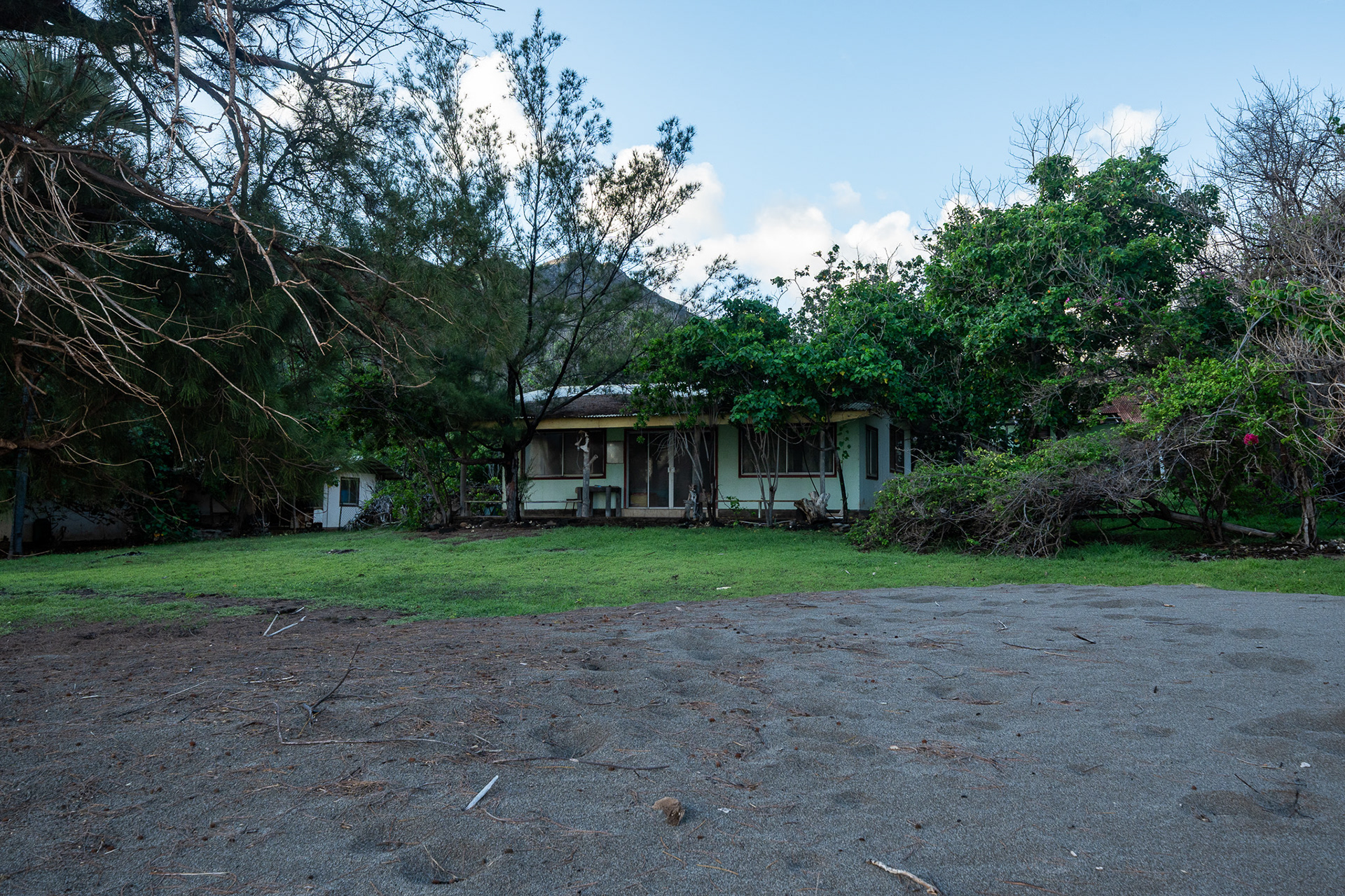 Although usually uninhabited, Ua Huka has some homes for passing Marquesans