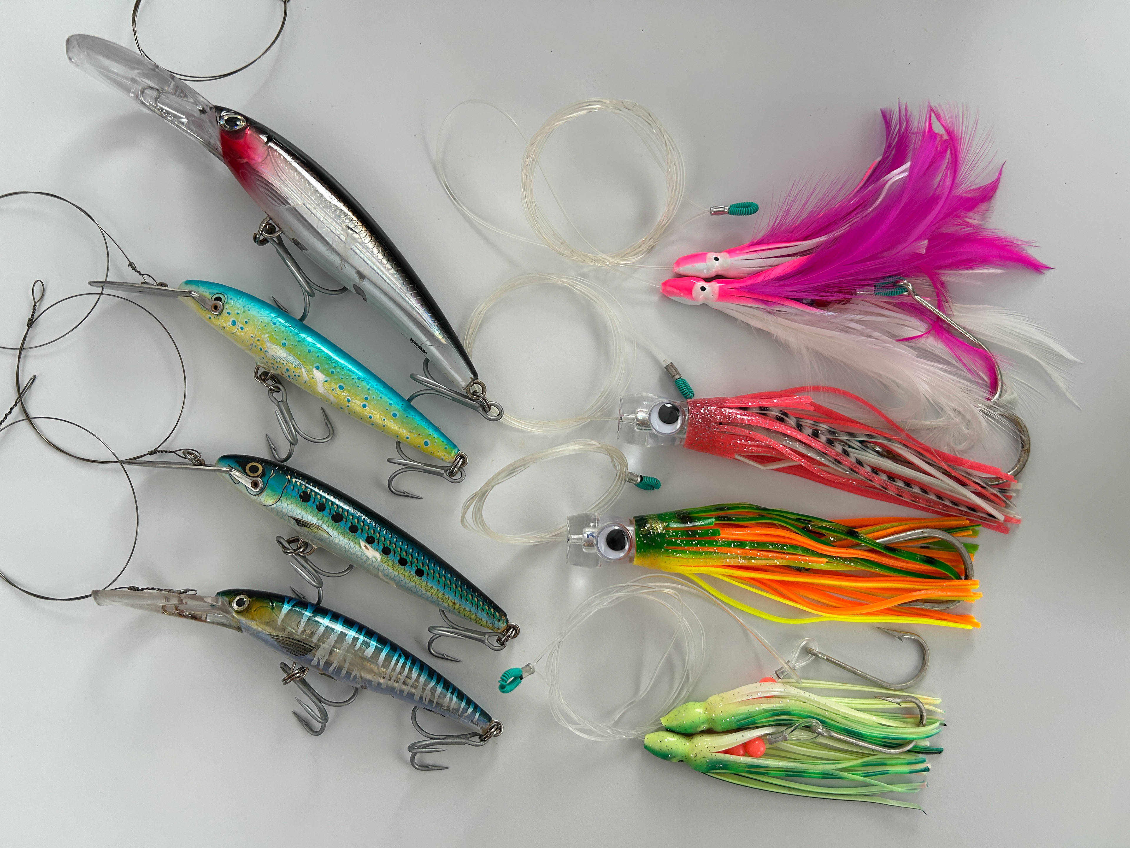 The spread of most successful lures on this passage