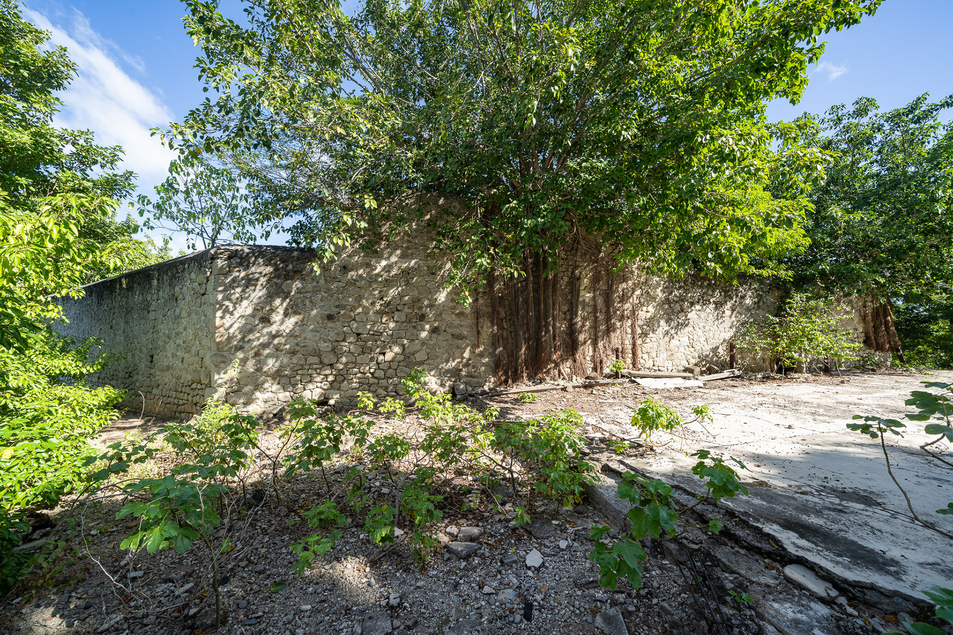 The remains of Fort Josephine