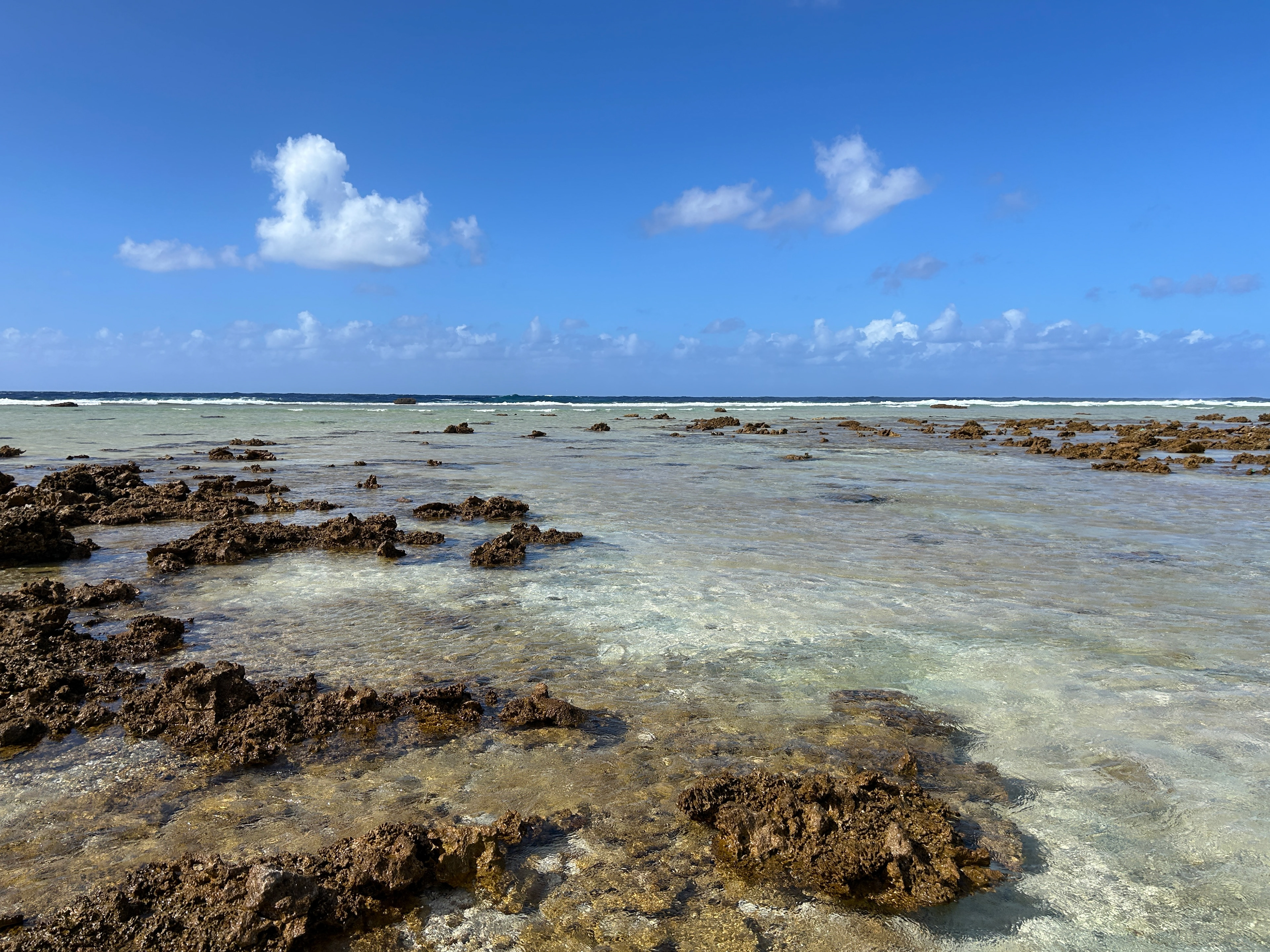 Wading near a pass in search of a bite