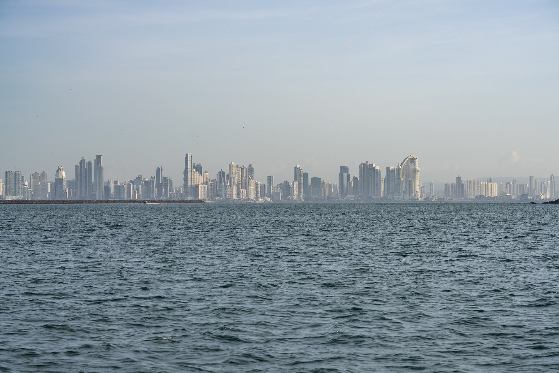 Some of the Panama City skyline