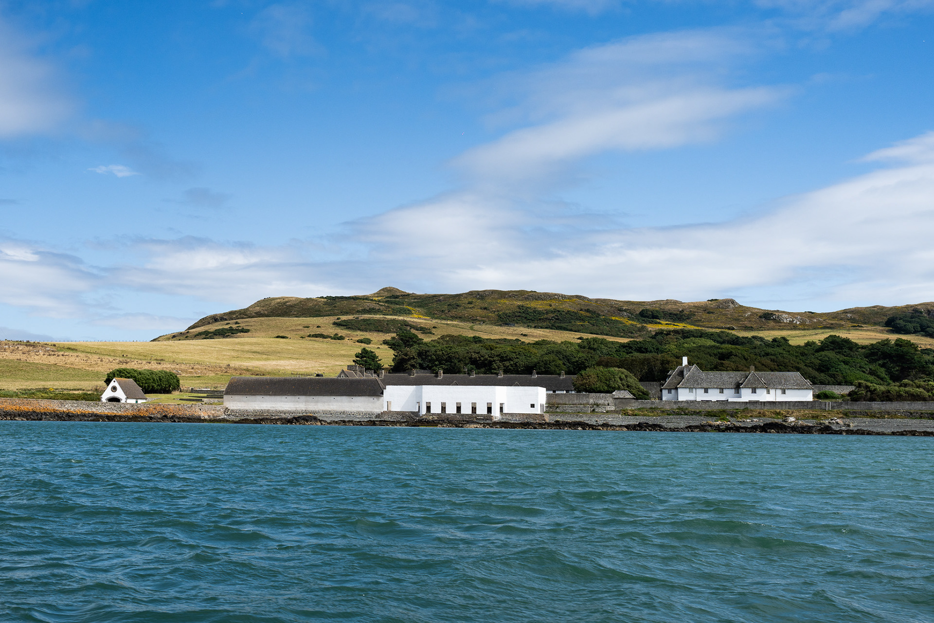 The residence at Lambay Island, home to its owners