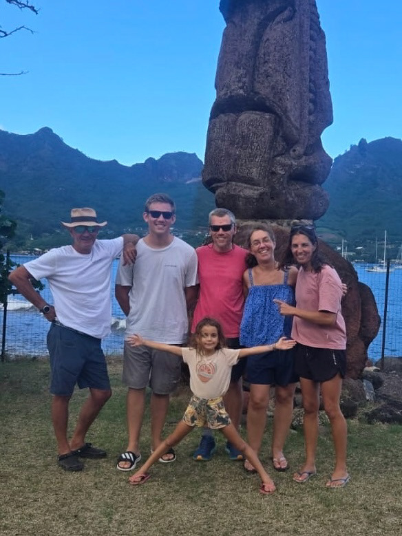 Enjoying one last day with our new friends