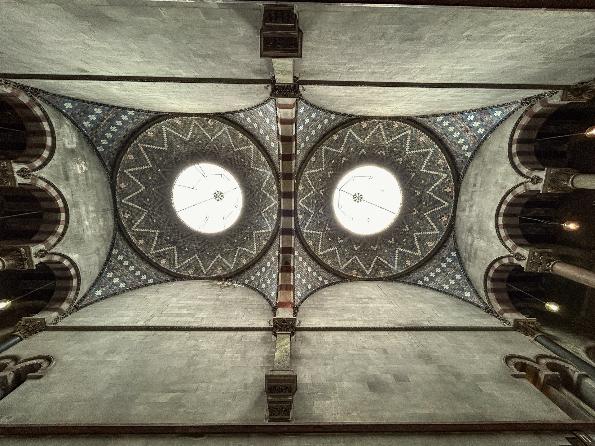The view above in the Museum Building at Trinity College Dublin