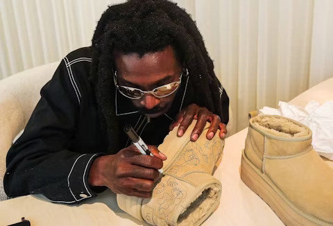 Custom Shoe Workshop with @Enfantprécoce