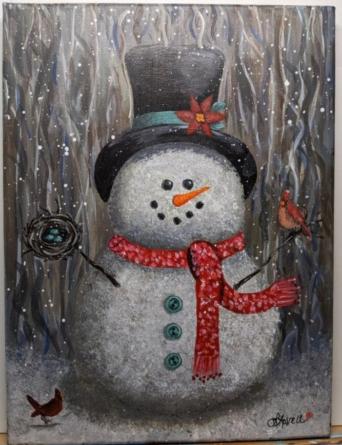 Snowman Acrylic