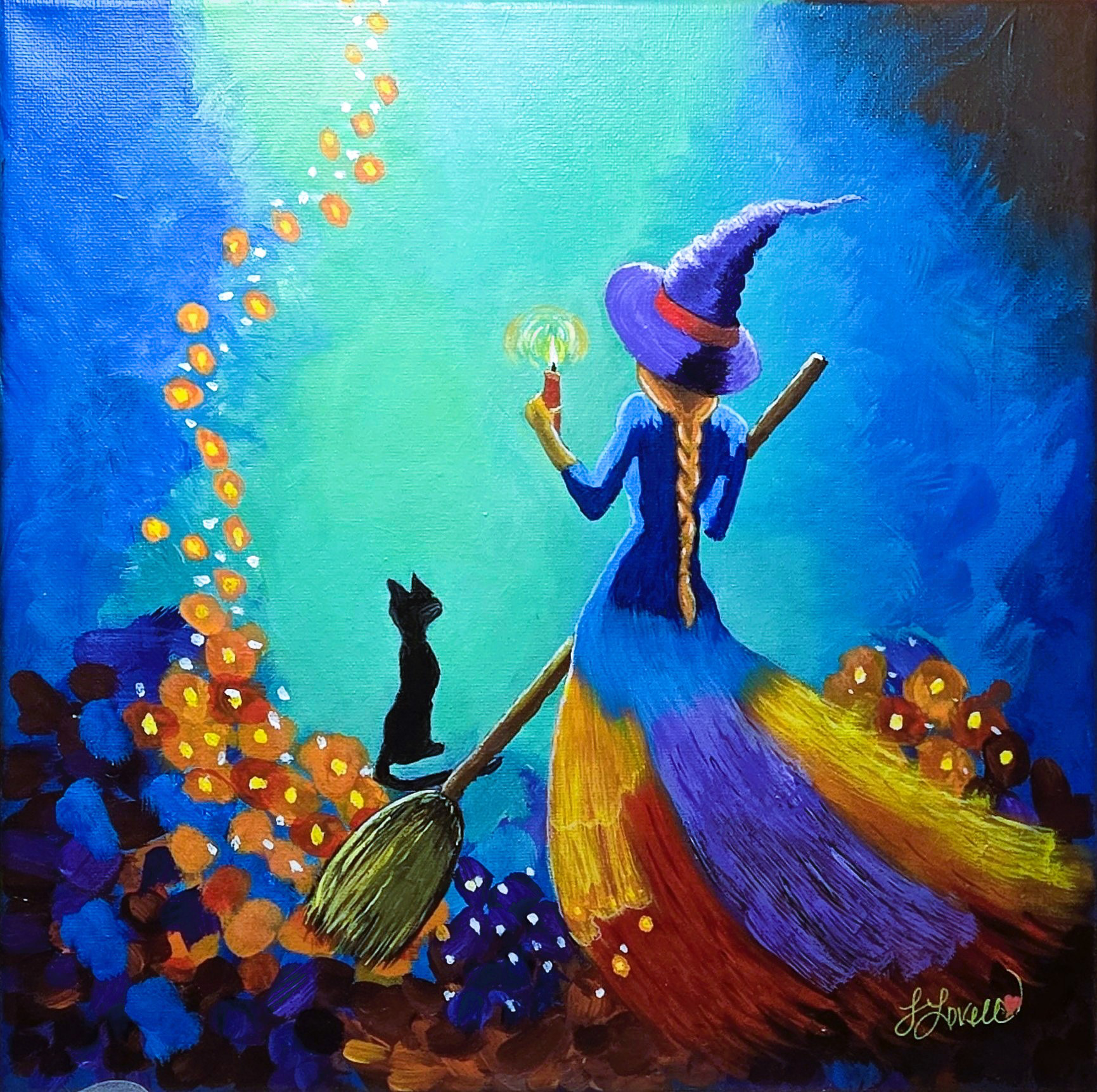 Pretty Witch Acrylic