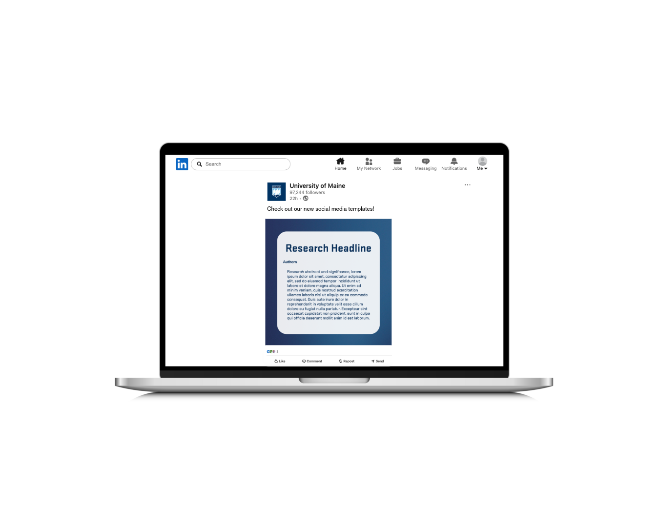 Square Research Post Template