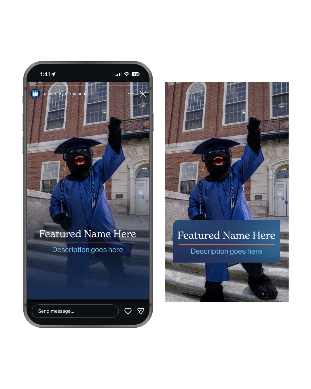 Vertical Feature Story TemplateFeature