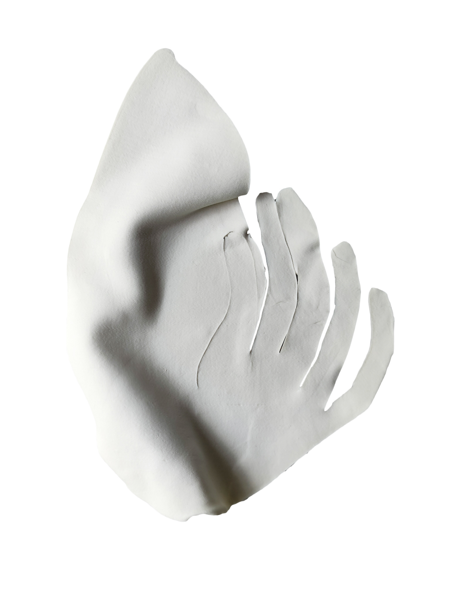 Hand (3), 2024 (Porcelain, 18,5x15x3,5 cm)