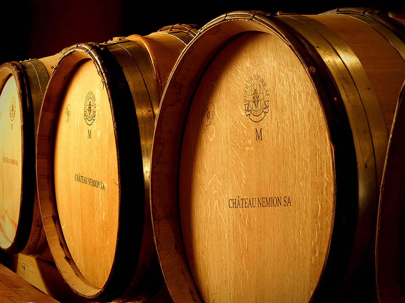 Chateau Nemion Barrels