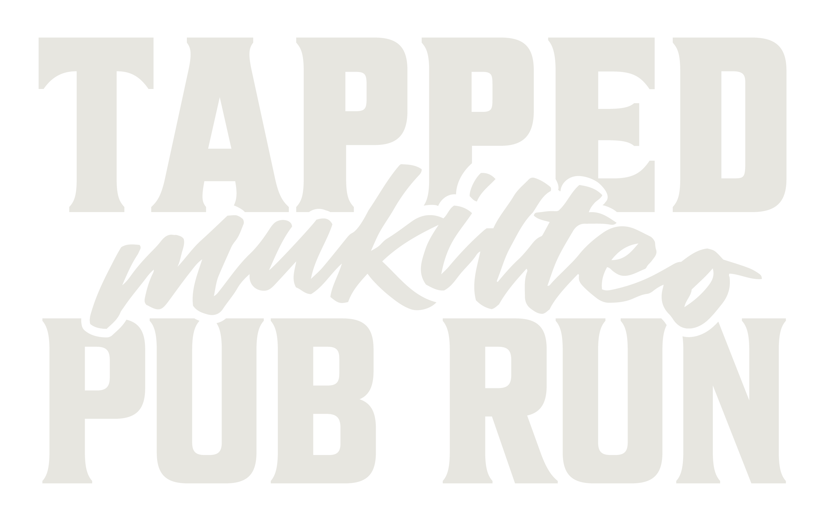 Tapped Mukilteo Pub Run logo