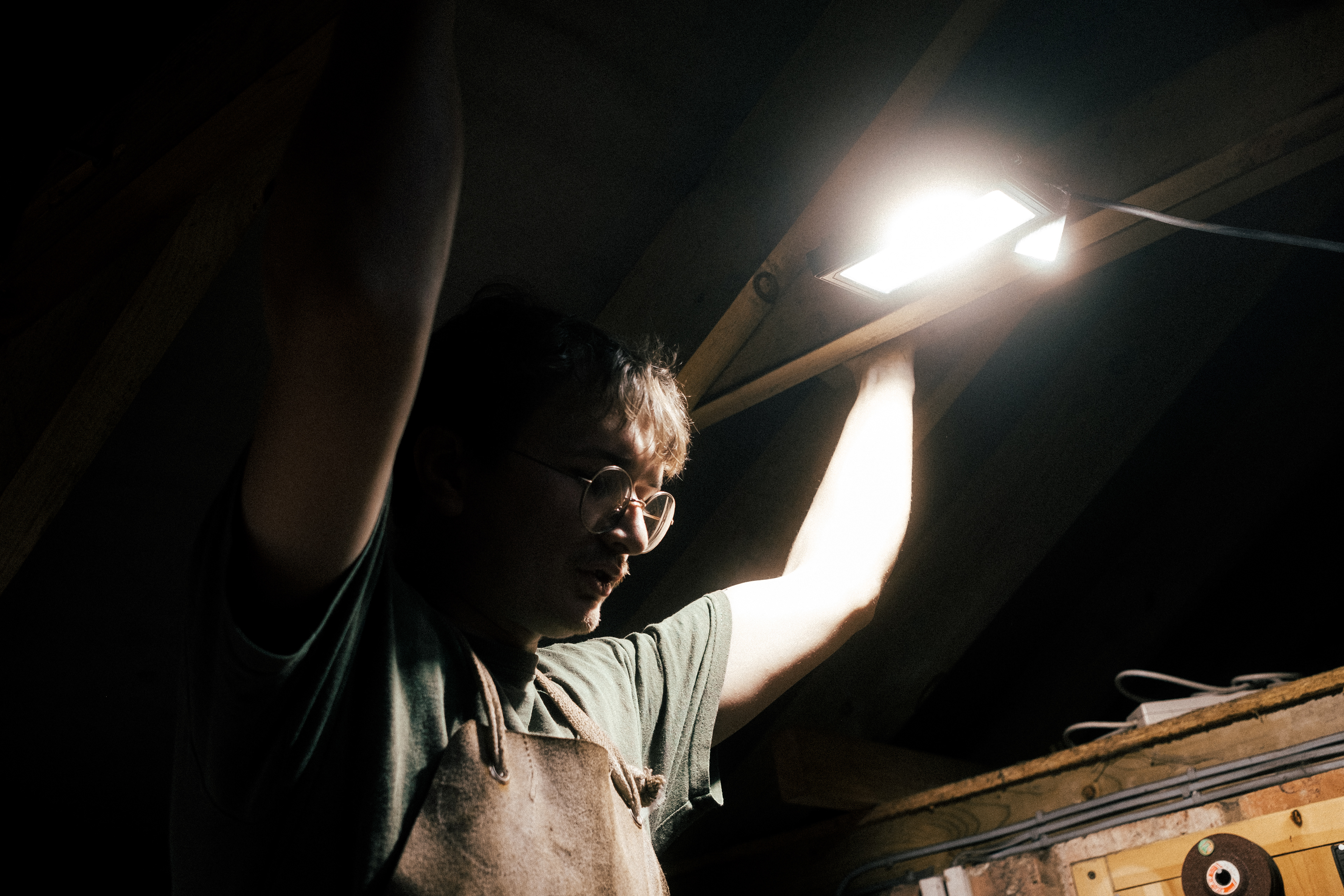 Sam Castle In His Forge - Shropshire