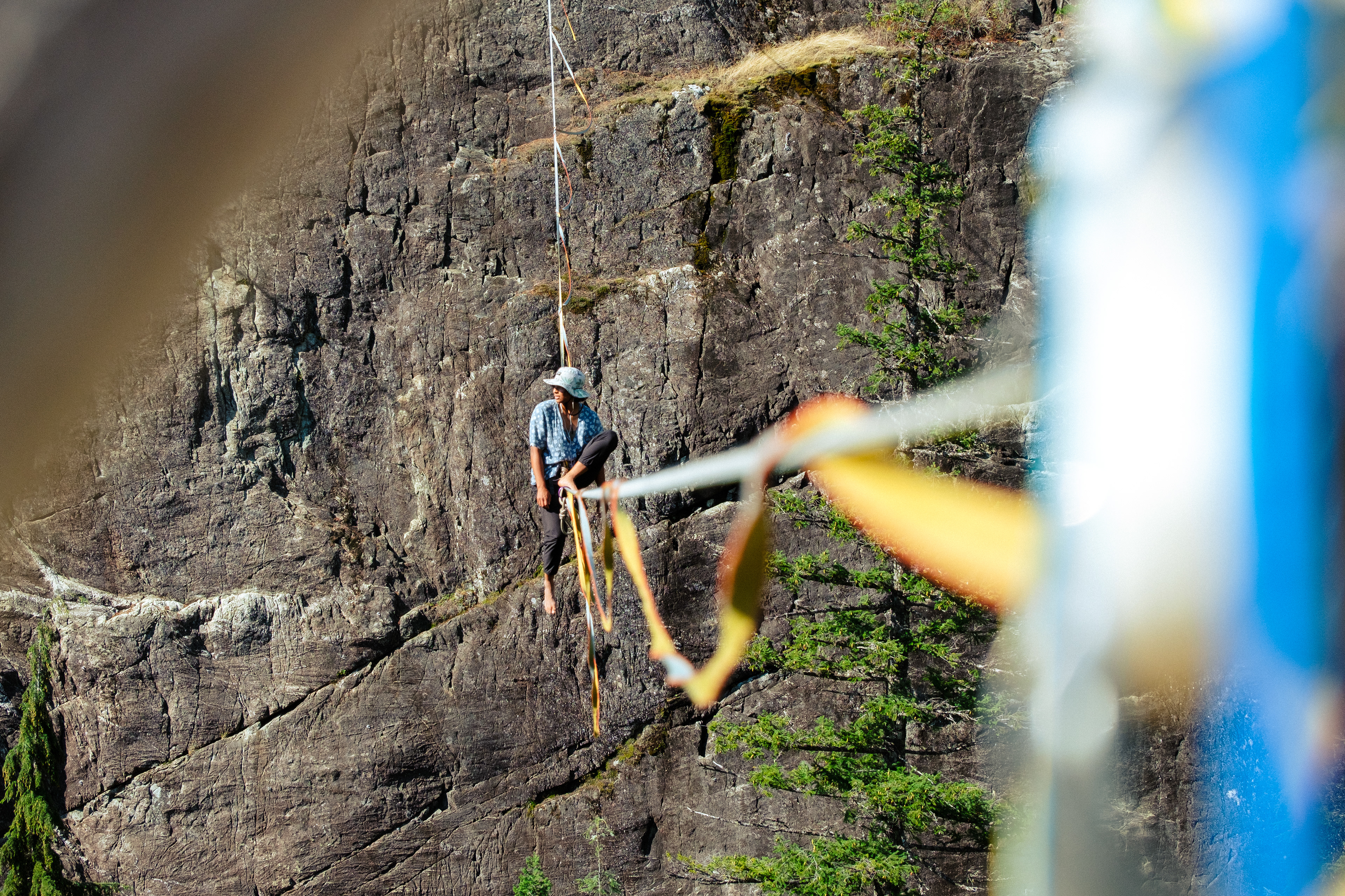 Marjorie Tremblay - Above Cheakamus Canyon - Squamish BC