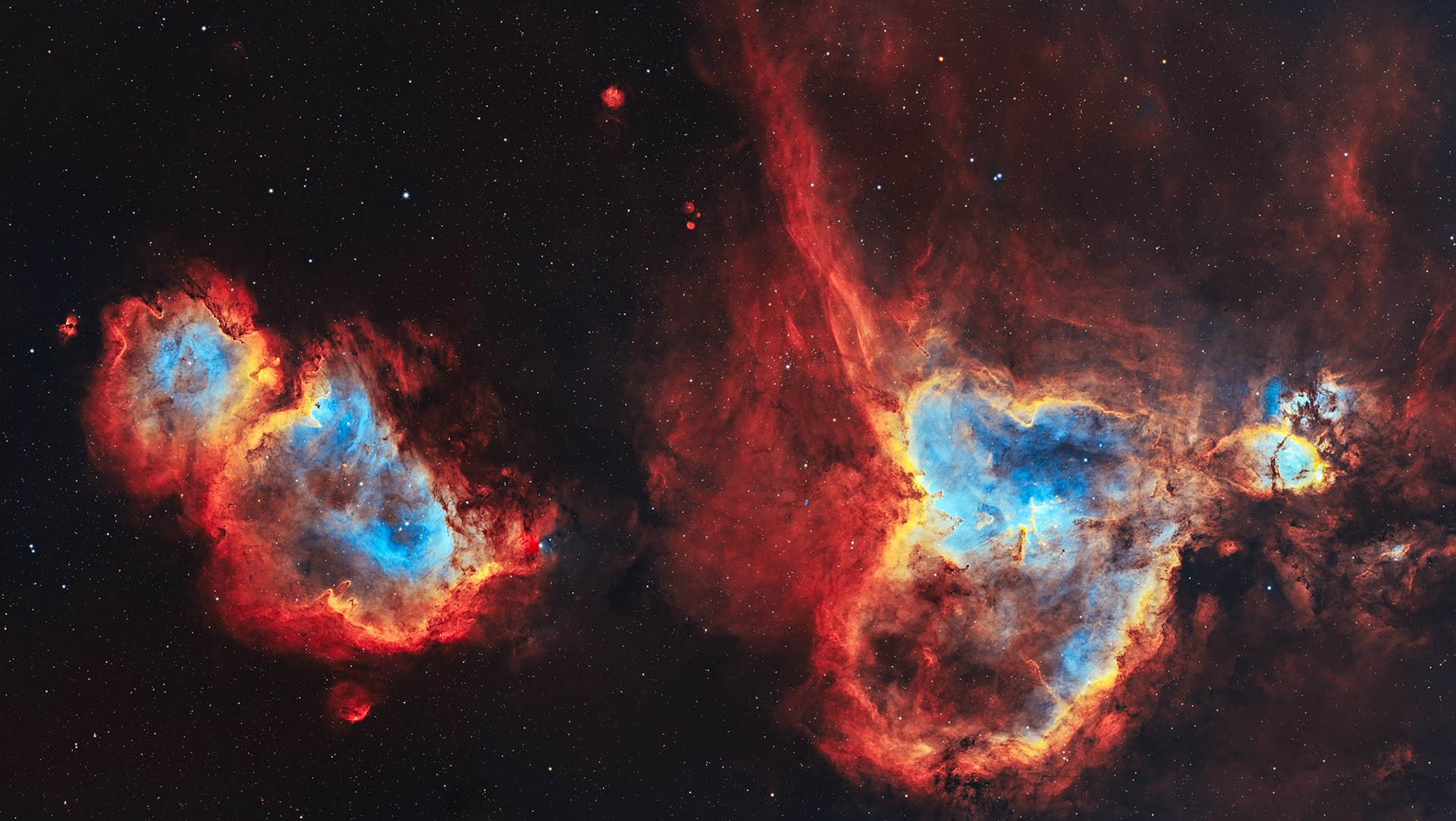 Heart and Soul Nebulae - Japan | 2024