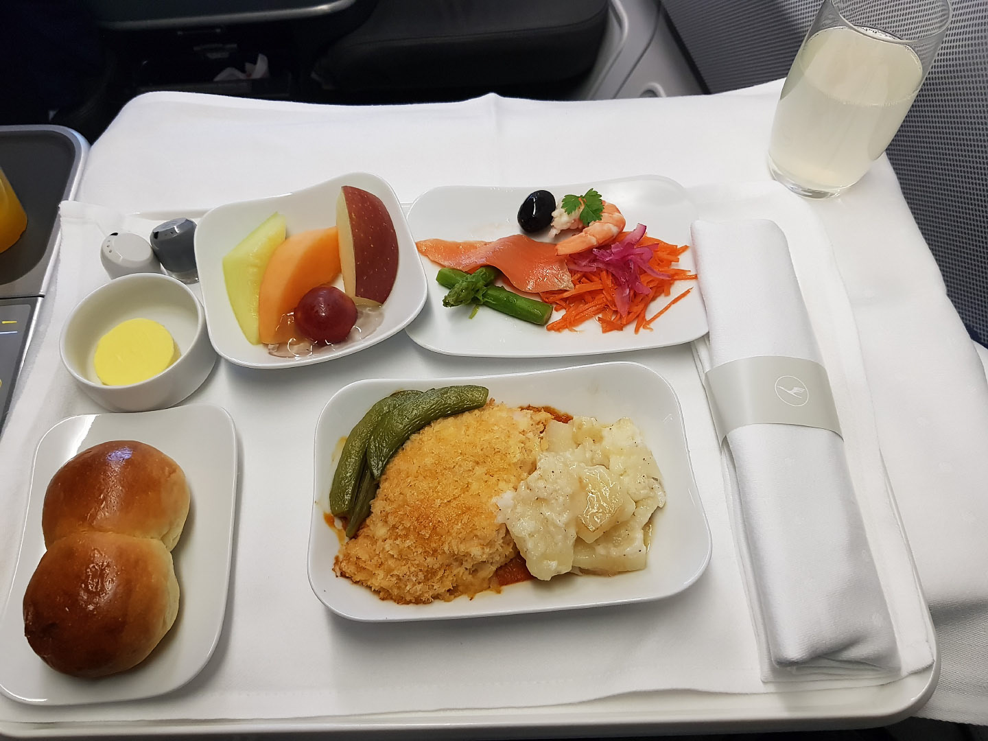 Lufthansa Business Class Meal | 2019