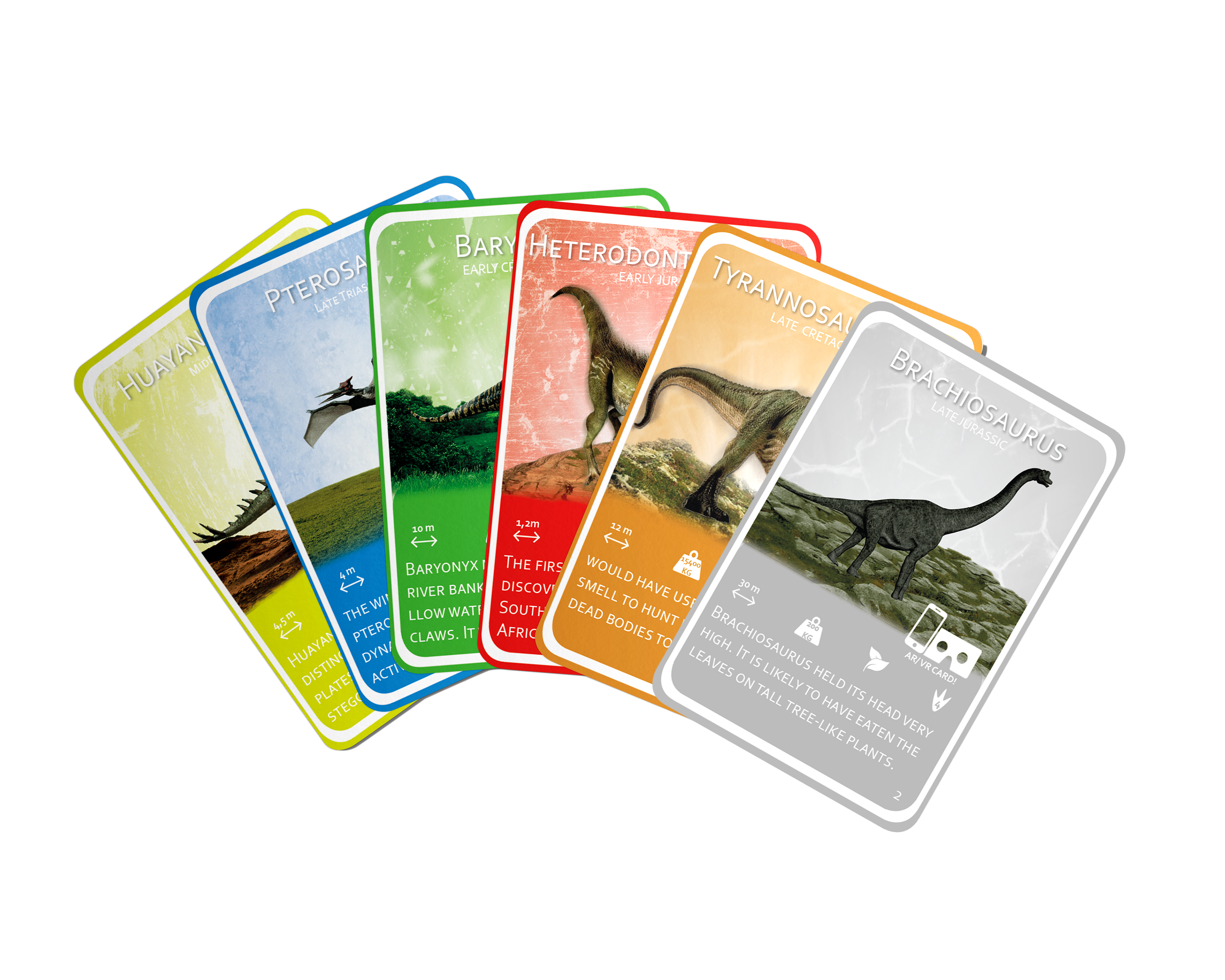 ONE CARD OF EACH AGE