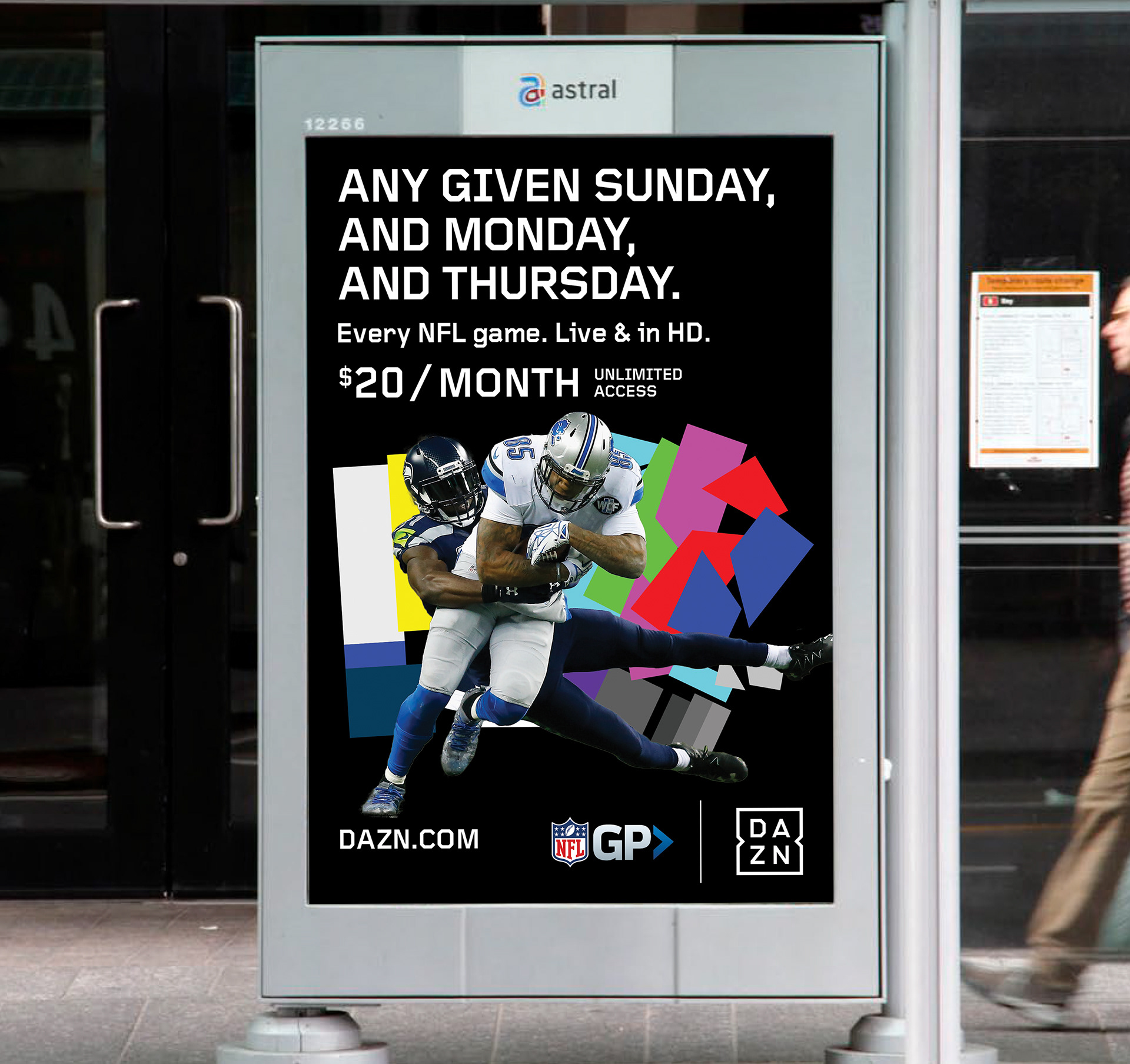 Barry Mclynn Dazn Canada Nfl Campaign 17